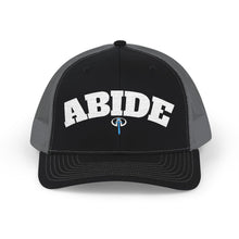 Load image into Gallery viewer, ABIDE: Embroidered Snapback Trucker Cap