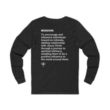 Load image into Gallery viewer, Mission Statement Long-Sleeve Shirt - Unisex