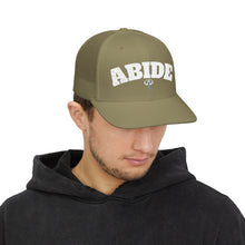 Load image into Gallery viewer, ABIDE: Embroidered Snapback Trucker Cap