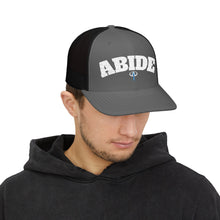 Load image into Gallery viewer, ABIDE: Embroidered Snapback Trucker Cap