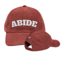Load image into Gallery viewer, ABIDE Embroidered Corduroy Cap