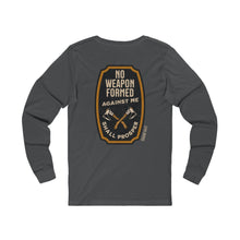 Load image into Gallery viewer, No Weapon Formed Long-Sleeve Shirt - Unisex
