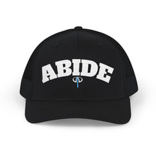 Load image into Gallery viewer, ABIDE: Embroidered Snapback Trucker Cap
