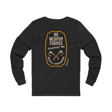 Load image into Gallery viewer, No Weapon Formed Long-Sleeve Shirt - Unisex
