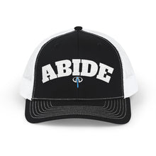 Load image into Gallery viewer, ABIDE: Embroidered Snapback Trucker Cap
