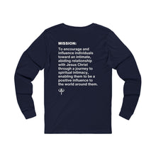 Load image into Gallery viewer, Mission Statement Long-Sleeve Shirt - Unisex
