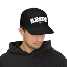 Load image into Gallery viewer, ABIDE: Embroidered Snapback Trucker Cap
