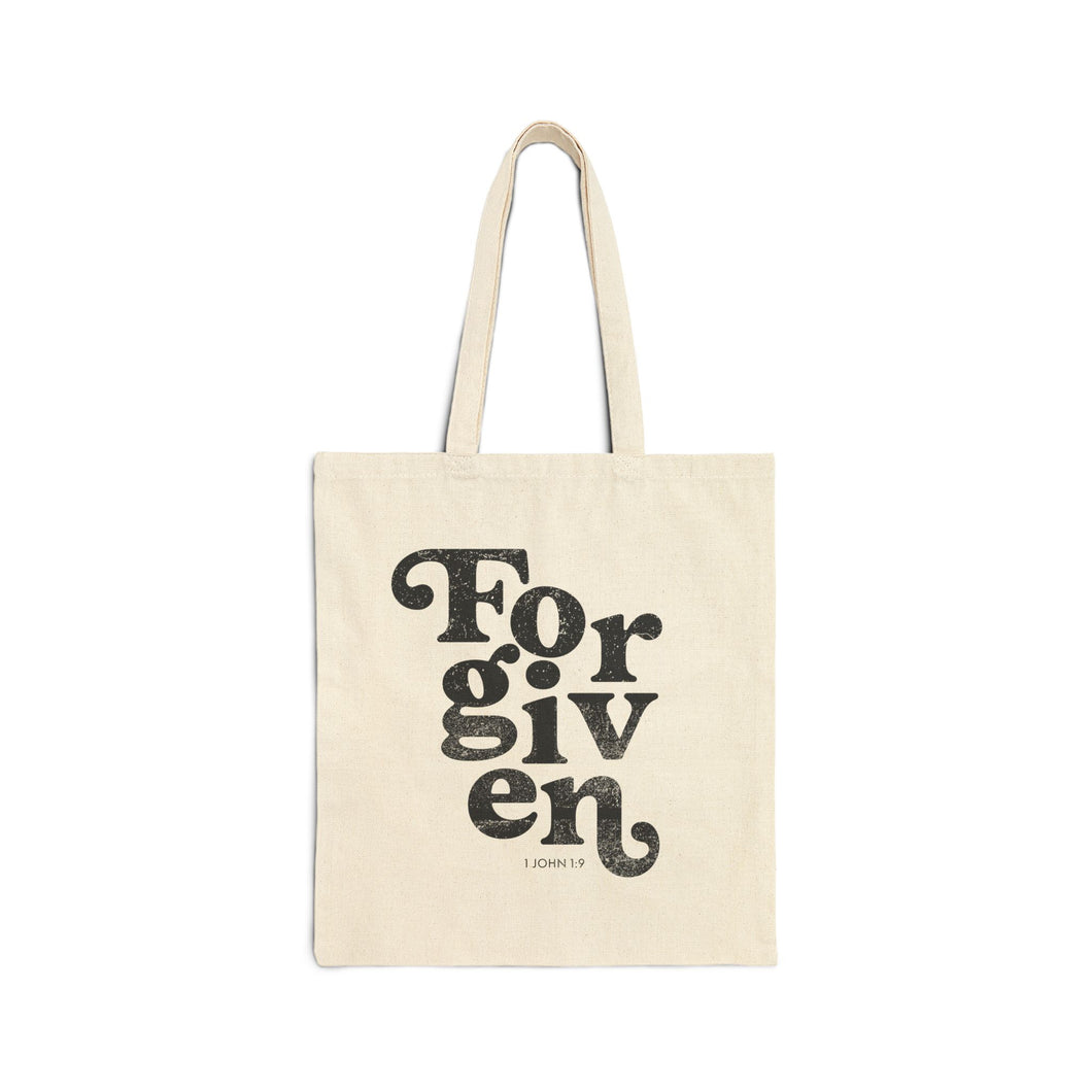 FORGIVEN Canvas Tote
