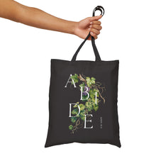 Load image into Gallery viewer, Abide In The Vine Canvas Tote - Women
