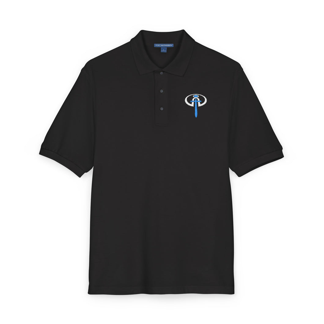Influencers Logo: Embroidered Unisex Polo Shirt