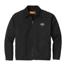 Load image into Gallery viewer, Influencers Logo: Embroidered Duck Cloth Jacket
