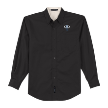 Load image into Gallery viewer, Influencers Logo: Embroidered Long Sleeve Work Shirt
