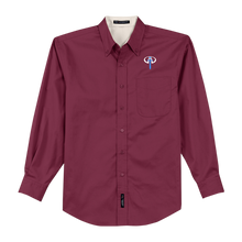 Load image into Gallery viewer, Influencers Logo: Embroidered Long Sleeve Work Shirt

