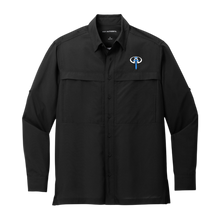 Load image into Gallery viewer, Influencers Logo: Embroidered UV Button-Down
