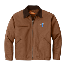 Load image into Gallery viewer, Influencers Logo: Embroidered Duck Cloth Jacket
