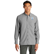 Load image into Gallery viewer, Influencers Logo: Embroidered UV Button-Down
