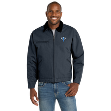 Load image into Gallery viewer, Influencers Logo: Embroidered Duck Cloth Jacket
