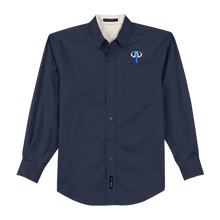 Load image into Gallery viewer, Influencers Logo: Embroidered Long Sleeve Work Shirt
