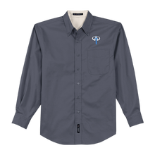 Load image into Gallery viewer, Influencers Logo: Embroidered Long Sleeve Work Shirt
